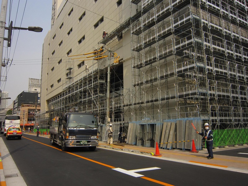 金川日本三年建筑工